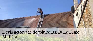 Tarif nettoyage toiture pas cher à Bailly Le Franc