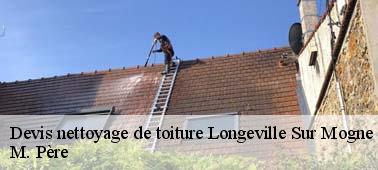 Estimez gratuitement votre projet nettoyage et démoussage toit à Longeville Sur Mogne