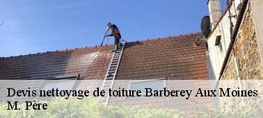 Sollicitez votre devis nettoyage toiture gratuit à Barberey Aux Moines