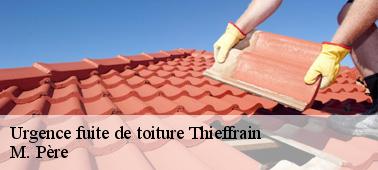 Intervention de dépannage fuite toiture à Thieffrain 