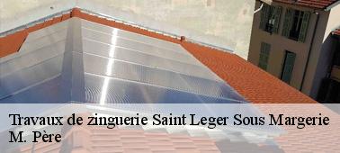 Le renforcement de l'étanchéité de la toiture à Saint Leger Sous Margerie dans le 10330 par les différents travaux de zinguerie