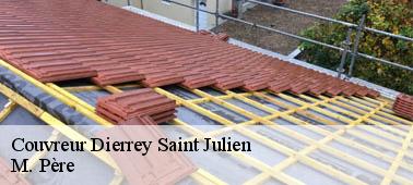 Les dispositifs qui vont servir à l'accession à la partie supérieure de la maison pour le nettoyage de la toiture à Dierrey Saint Julien dans le 10190