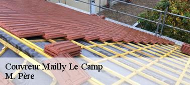 Les opérations effectuées par les couvreurs étancheurs en cas de fuite de toit dans la ville de Mailly Le Camp