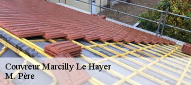 Les opérations effectuées par les couvreurs étancheurs en cas de fuite de toit dans la ville de Marcilly Le Hayer