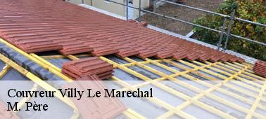 L'usage modérée de l'eau de javel pour nettoyer le toit d'un bâtiment à Villy Le Marechal dans le 10800
